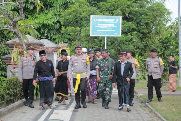 Doa Lintas Agama bersama Kapolri