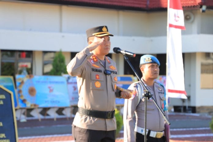 Upacara Kenaikan Pangkat Polri