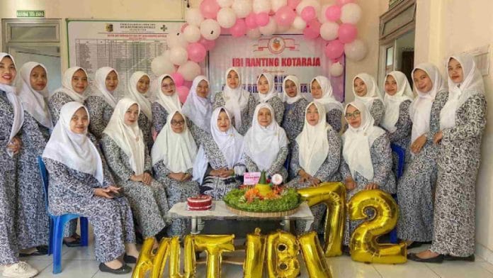 IBI Ranting Kotaraja gelar syukuran 72 Tahun Hari Bidan Indonesia