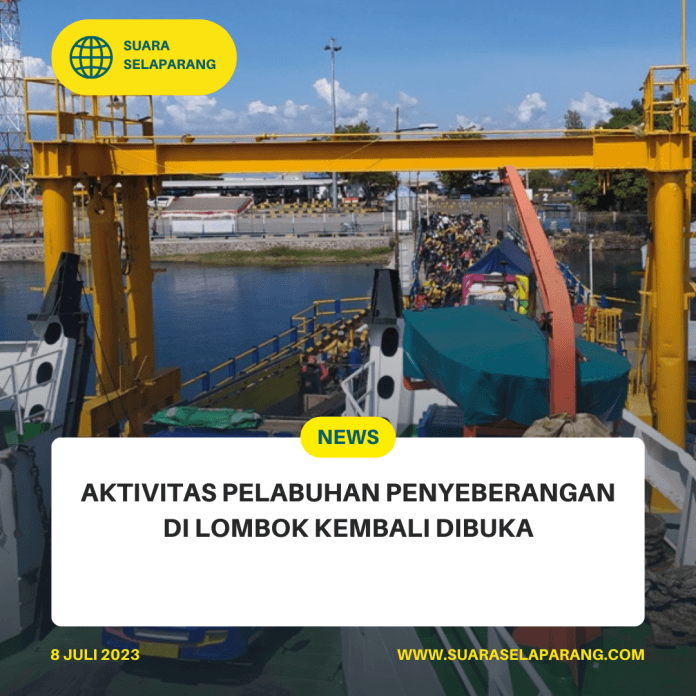 Pelabuhan Penyeberangan di Lombok