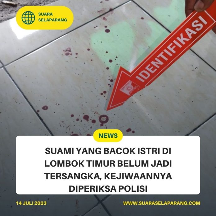 Tersangka asal Lombok Timur