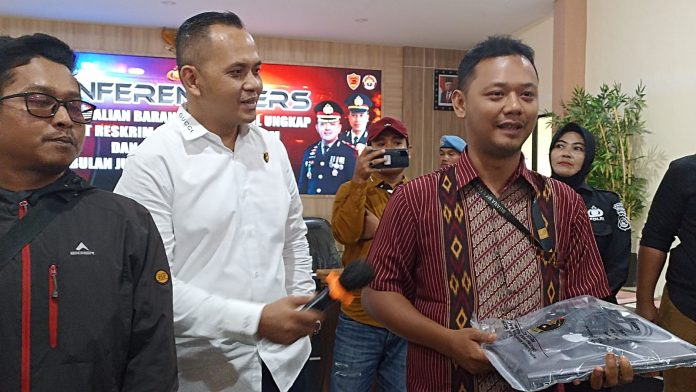 barang bukti Polresta mataram