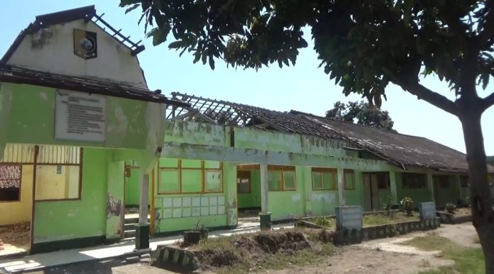 Foto : ( istimewa) Kondisi Sekolah Dasar Negeri 1 Dames Damai Rusak Parah