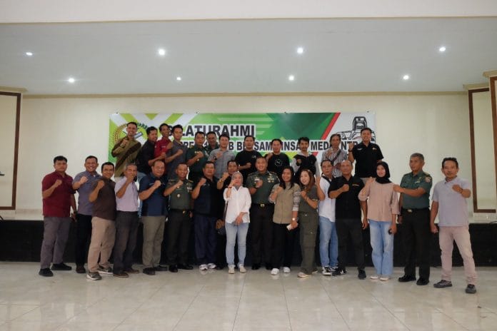 Danrem 162 Wira Bakti Gelar Silaturahim dengan insan Pers