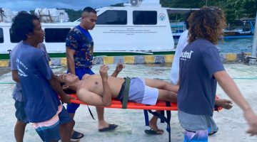 Ditpolairud Polda NTB Berikan Pelayanan Cepat Evakuasi Warga Terpeleset di Gili Trawangan